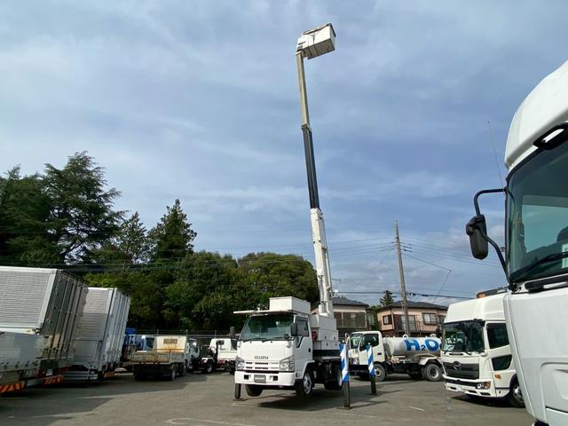 エルフトラック 高所作業車　タダノ　ＡＴ－１４６ＴＥ　電工仕様　作業床高さ１４．５ｍ　バケット２５０ｋｇ　車検付　ＴＡＤＡＮＯ　シフト：Ｆ６　６速　マニュアル　バックカメラ（15枚目）