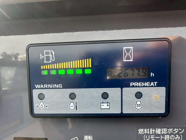 デュトロ 照明車　４ＷＤ　走行１０千ｋｍ　発電機　デンヨー　照度７５ルクス　メタルハイドランプ　照明機伸縮　旋回角度０〜３５０°　地上高１０．２ｍ　照明６つ（25枚目）