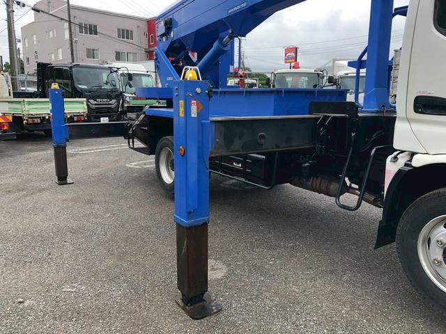 デュトロ 高所作業車　アイチ　ＳＫ２２Ａ　作業床高さ２２．１ｍ　絶縁バケット２００ｋｇ　通信仕様　　走行１１千ｋｍ　Ｆ６　６速　マニュアル　ＡＩＣＨＩ（22枚目）