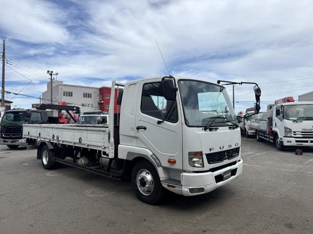 ファイター 木平　ベッド付　３方開　ロープ穴４対　５，７８０×２，１４０　積載４ｔ　Ｆ６　６速　マニュアル　４ｔ平　平ボディー　平ボデー　標準幅　ベッド有（3枚目）