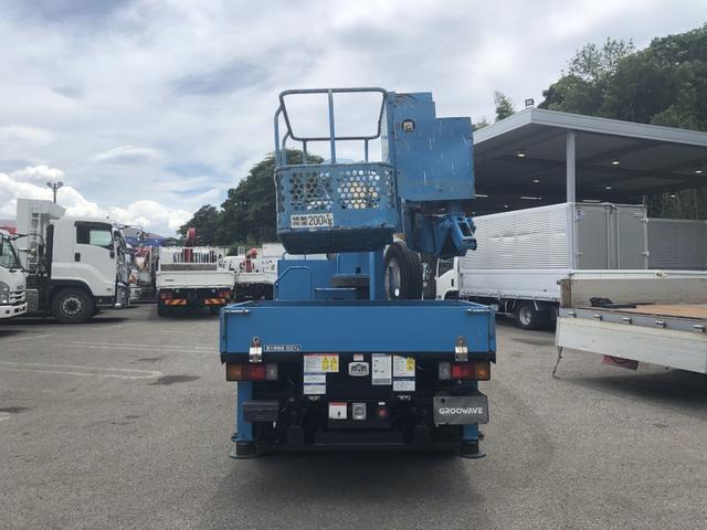 デュトロ 高所作業車　タダノ　ＡＴ１００ＴＧ　作業床高さ９．９ｍ　バケット２００ｋｇ　走行７千ｋｍ　Ｆ５　５速　マニュアル　ＴＡＤＡＮＯ（9枚目）