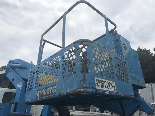 デュトロ 高所作業車　タダノ　ＡＴ１００ＴＧ　作業床高さ９．９ｍ　バケット２００ｋｇ　走行７千ｋｍ　Ｆ５　５速　マニュアル　ＴＡＤＡＮＯ（17枚目）