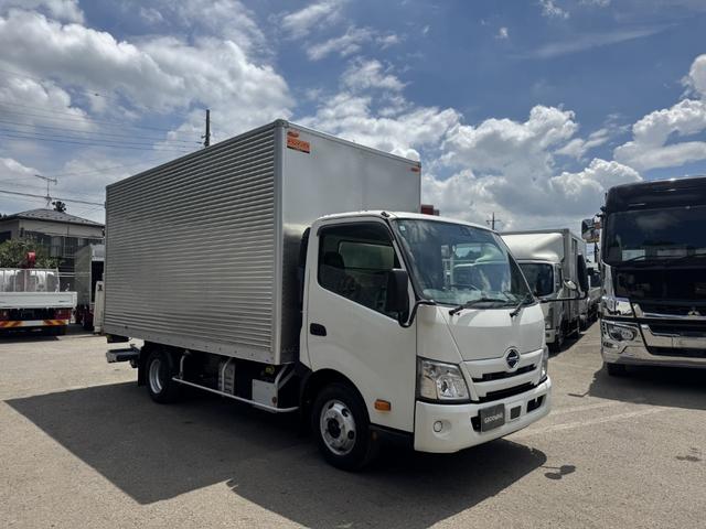 デュトロ アルミバン　ワイドロング　格納ゲート　トランテックス　サイドドア　４，５１０×２，０７０×２，２００　車検付　ＡＴ　オートマ　走行５４千ｋｍ　積載２．９４ｔ　パワーゲート　ゲート付（3枚目）