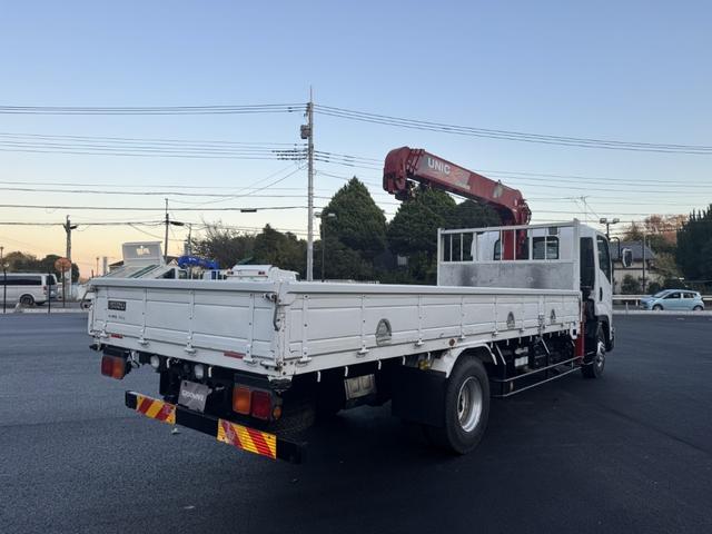 フォワード ２．９ｔ吊４段クレーン　木平　古河ユニック　ＵＲＧ３４４　フックイン　ラジコン　５，４２０×２，１５０　走行７１千ｋｍ　積載２．５ｔ　Ｆ６　６速　マニュアル　４ｔクレーン　吊ｔ数２．９ｔ吊　４段ブーム　送信機　ＥＴＣ１．０（4枚目）