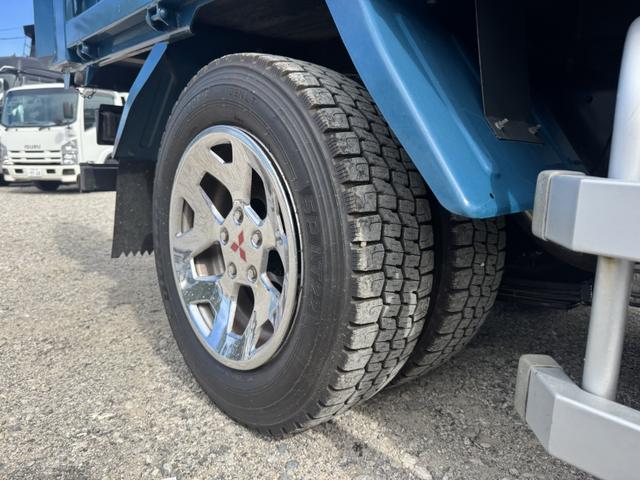 キャンター 深ダンプ　土砂禁　新明和　ＤＲ２－０１１０ＳＹ　車検付　積載２ｔ　Ｉ５　５速　マニュアル　２ｔダンプ　２トンダンプ　メッキパーツ（46枚目）