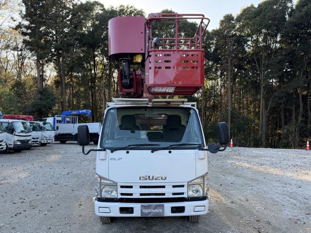 エルフトラック 高所作業車 アイチ SS12A 作業床高さ11.9m バケット200kg アワメーター2847h F6 6速 マニュアル ETC1.0 キーレス(6枚目)