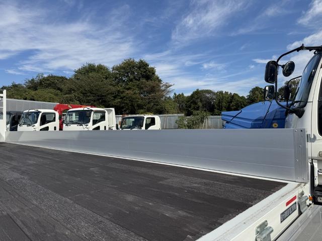 ファイター 4段クレーン アルミブロック ワイド ベッド付 増トン 古河ユニック URG504AMS フックイン ラジコン 差し違いアウトリガー 7,870×2,360 積載10.2t 車検付 走行791km 吊t数2.9t吊 4段ブーム アルミアオリ 増tクレーン(12枚目)