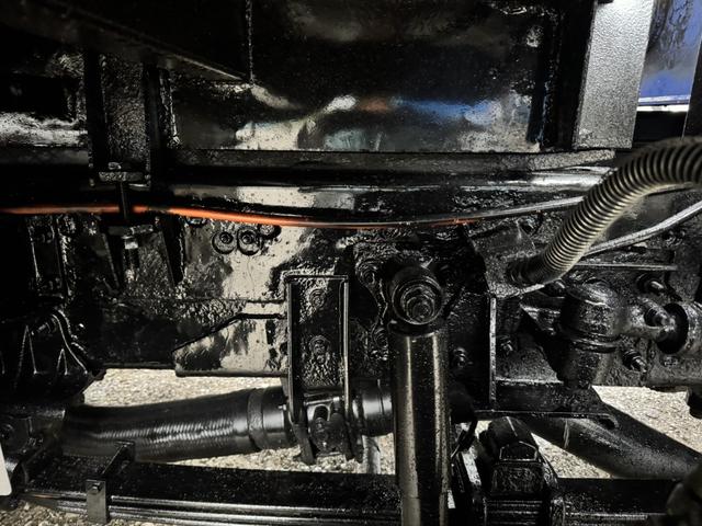 ギガ 2.9t吊4段クレーン アルミブロック 4軸低床 エアサス タダノ ZE504HRE ラジコン フックイン 8,670×2,390 積載11.9t F7 7速 マニュアル フルメッキ リターダ 吊t数2.9t吊 4段ブーム 古河ユニック UNIC 大型クレーン(24枚目)