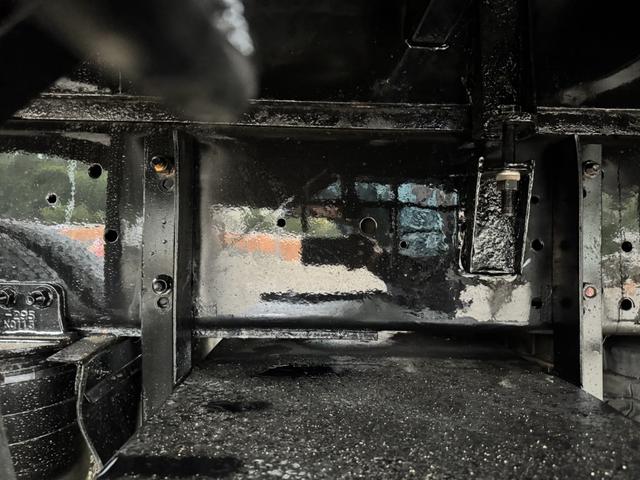 ギガ 2.9t吊4段クレーン アルミブロック 4軸低床 エアサス タダノ ZE504HRE ラジコン フックイン 8,670×2,390 積載11.9t F7 7速 マニュアル フルメッキ リターダ 吊t数2.9t吊 4段ブーム 古河ユニック UNIC 大型クレーン(29枚目)