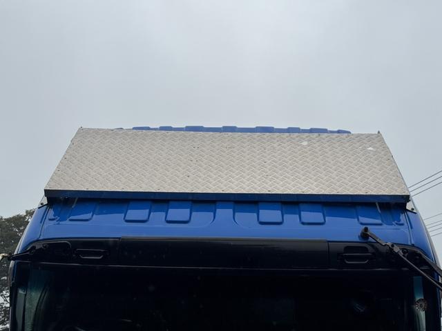 ギガ 2.9t吊4段クレーン アルミブロック 4軸低床 エアサス タダノ ZE504HRE ラジコン フックイン 8,670×2,390 積載11.9t F7 7速 マニュアル フルメッキ リターダ 吊t数2.9t吊 4段ブーム 古河ユニック UNIC 大型クレーン(49枚目)