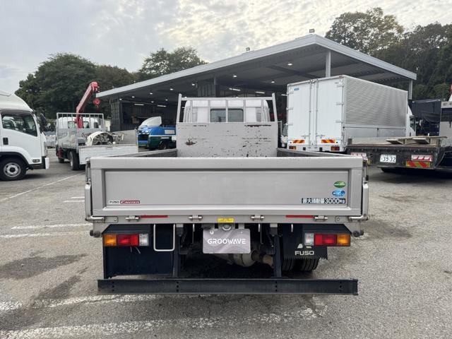 キャンター 木平　標準セミロング　走行３７千ｋｍ　床板張り替え済み　３方開　丸かんフック２対　積載３ｔ　Ｉ５　５速　マニュアル　平ボディー　平ボデー　ＥＴＣ２．０　バックカメラ　ＬＤＷＳ　アクティブブレーキアシスト（ＡＭＢ）（9枚目）