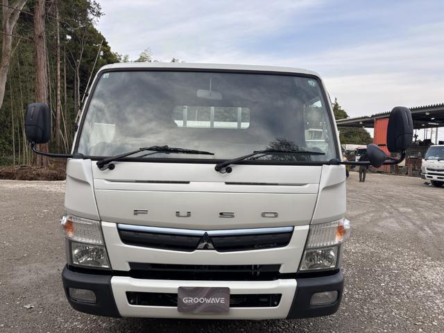 キャンター 木平　ワイドロング　垂直ゲート　走行７６千ｋｍ　積載２ｔ　Ｉ５　５速　マニュアル　新明和　パワーゲート　ゲート付き　平ボディー　平ボデー　２ｔ平　ＥＴＣ１．０（6枚目）