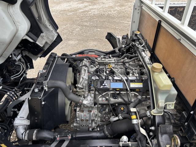 キャンター 木平　ワイドロング　垂直ゲート　走行７６千ｋｍ　積載２ｔ　Ｉ５　５速　マニュアル　新明和　パワーゲート　ゲート付き　平ボディー　平ボデー　２ｔ平　ＥＴＣ１．０（36枚目）