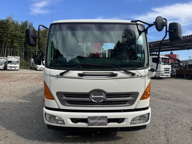 ヒノレンジャー 2.9t吊3段クレーン 木平 古河ユニック URU343 フックイン ラジコン 5,640×2,160 積載2.95t F6 6速 マニュアル 4tクレーン 吊t数2.9t吊 3段ブーム UNIC(6枚目)