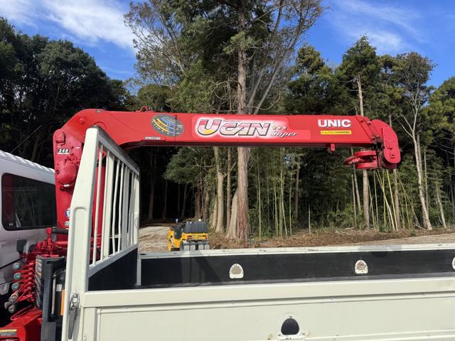 ヒノレンジャー 2.9t吊3段クレーン 木平 古河ユニック URU343 フックイン ラジコン 5,640×2,160 積載2.95t F6 6速 マニュアル 4tクレーン 吊t数2.9t吊 3段ブーム UNIC(15枚目)