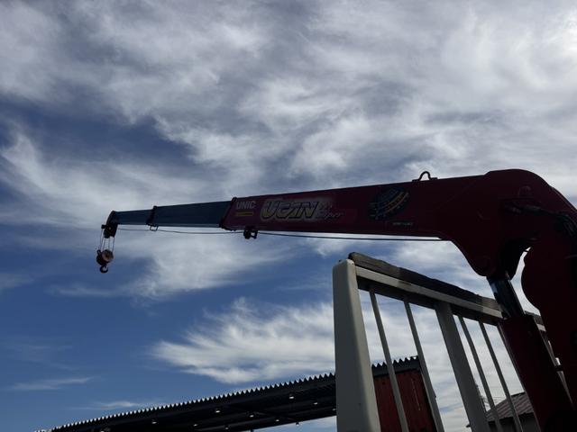 ヒノレンジャー 2.9t吊3段クレーン 木平 古河ユニック URU343 フックイン ラジコン 5,640×2,160 積載2.95t F6 6速 マニュアル 4tクレーン 吊t数2.9t吊 3段ブーム UNIC(16枚目)