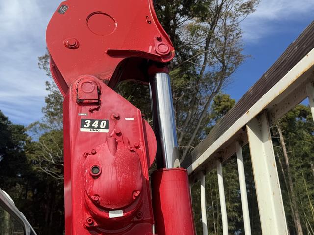 ヒノレンジャー 2.9t吊3段クレーン 木平 古河ユニック URU343 フックイン ラジコン 5,640×2,160 積載2.95t F6 6速 マニュアル 4tクレーン 吊t数2.9t吊 3段ブーム UNIC(18枚目)