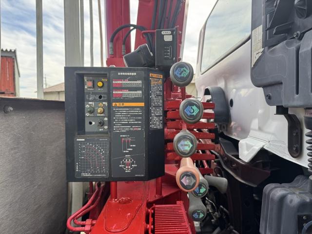 ヒノレンジャー 2.9t吊3段クレーン 木平 古河ユニック URU343 フックイン ラジコン 5,640×2,160 積載2.95t F6 6速 マニュアル 4tクレーン 吊t数2.9t吊 3段ブーム UNIC(21枚目)