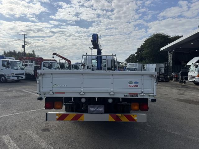 フォワード 2.9t吊4段クレーン 木平 タダノ ZE364HR フックイン ラジコン 差し違いアウトリガー 5,600×2,160 走行25千km 積載2.75t F6 6速 マニュアル 吊t数2.9t吊 4段ブーム 古河ユニック UNIC(9枚目)