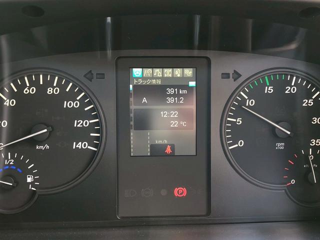 ファイター フックロール　極東開発　ＪＭ０４－５５－Ｄ　ツインホイスト　キャブバックステップ　ラジコン　走行３９０ｋｍ　車検付　積載３．４５ｔ　Ｆ６　６速　マニュアル　アームロール　バックカメラ　ＬＤＷＳ（29枚目）