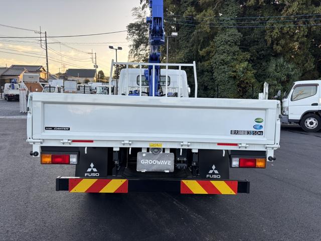 キャンター ２．９ｔ吊４段クレーン　木平　ワイドロング　タダノ　ＺＸ２９４ＨＲＳＡ　フックイン　ラジコン　３，７００×２，０９０　積載３．３５ｔ　走行４０６ｋｍ　車検付　Ｉ５　５速　マニュアル　吊ｔ数２．９ｔ吊　４段ブーム　古河ユニック　送信機（9枚目）