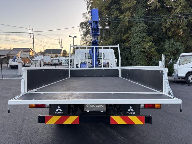 キャンター ２．９ｔ吊４段クレーン　木平　ワイドロング　タダノ　ＺＸ２９４ＨＲＳＡ　フックイン　ラジコン　３，７００×２，０９０　積載３．３５ｔ　走行４０６ｋｍ　車検付　Ｉ５　５速　マニュアル　吊ｔ数２．９ｔ吊　４段ブーム　古河ユニック　送信機（10枚目）