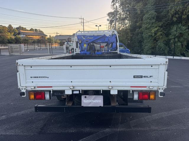 エルフトラック ２．２ｔ吊４段簡易クレーン付き　木平　ワイドロング　タダノ　ＺＳ２２４ＨＢＡ　フックイン　４，３６０×２，０８０　積載２ｔ　シフト：スムーサー　２ペダル　セミオートマ　吊ｔ数２．２ｔ吊　４段ブーム　ＥＴＣ　ＬＤＷＳ　　プリクラッシュブレーキ（ＰＣＢ）（9枚目）