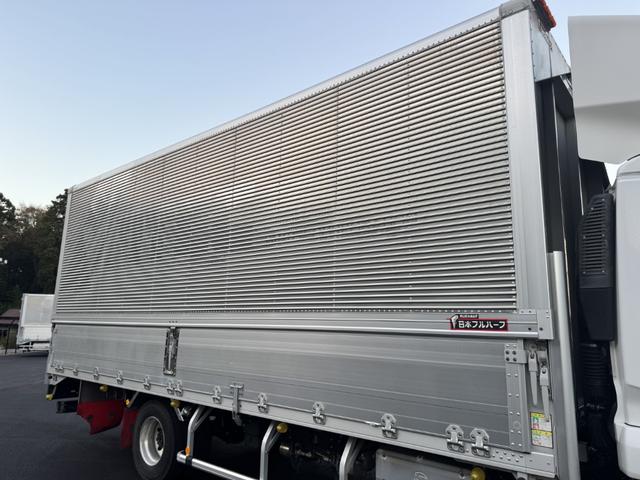 コンドル アルミウイング ワイド ベッド付 エアサス ゲート蓋 日本フルハーフ 6,210×2,410×2,490 ラッシング2段 引出しフック6対 アルミホイール 積載2.45t F6 6速 マニュアル 4tウイング バックカメラ エアサスコントローラー(7枚目)