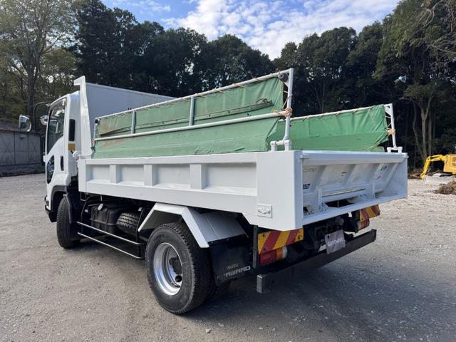 フォワード Lゲートダンプ 極東開発 DD04-53A 電動コボレーン 走行62千km 積載3.65t F6 6速 マニュアル 4tダンプ 4トンダンプ 極東ダンプ ETC1.0 アイドリングストップ(5枚目)