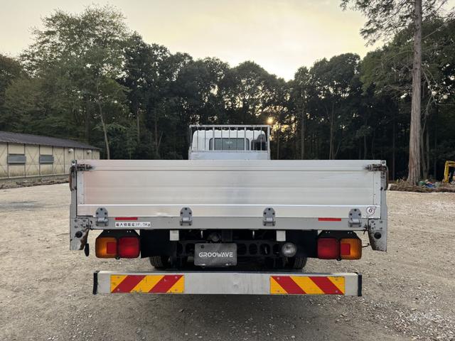 ヒノレンジャー アルミブロック　小平　６，２１０×２，１６０　３方開　床フック５対　センタースタンション１ケ　走行３８千ｋｍ　車検付　積載４ｔ　Ｆ６　６速　マニュアル　平ボディー　アルミアオリ　アルミ平　ＥＴＣ１．０（9枚目）