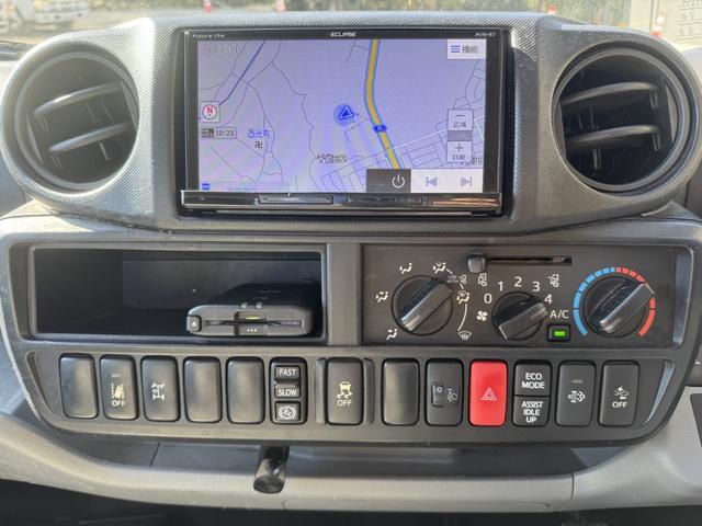 ダイナトラック ２．６ｔ吊３段クレーン　木平　標準ロング　タダノ　ＺＥ２６３ＨＲ　フックイン　ラジコン　３，７１０×１，７９０　積載２ｔ　Ｆ５　５速　マニュアル　３段ブーム　吊ｔ数２．６ｔ吊　送信機　古河ユニック　ＵＮＩＣ　小型クレーン　ナビ　ＥＴＣ１．０（38枚目）