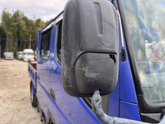 キャンター Wキャブダンプ 10尺 全低床 極東開発 DD02-31 リアヒーター付 2,060×1,590×320 積載2t I5 5速 マニュアル 2tダンプ 2トンダンプ 6人乗り 5t限定免許対応(47枚目)