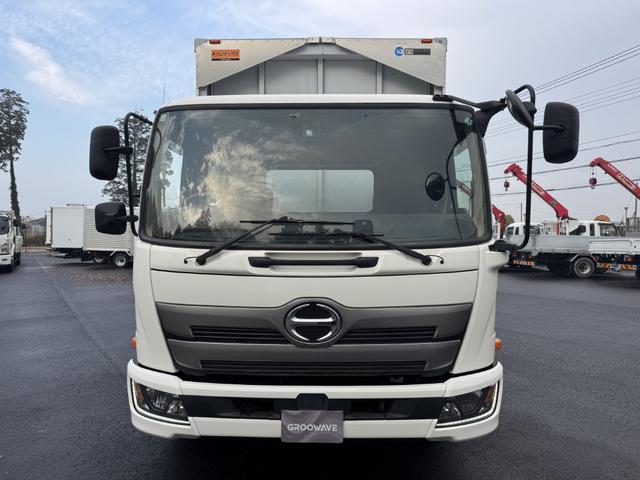 ヒノレンジャー アルミウイング ワイド ベッド付 エアサス 格納ゲート 240馬力 トランテックス 6,280×2,410×2,430 積載2.2t F6 6速 マニュアル 4tウイング 新明和 パワーゲート ゲート付 ETC2.0 バックカメラ 車線逸脱警報(5枚目)