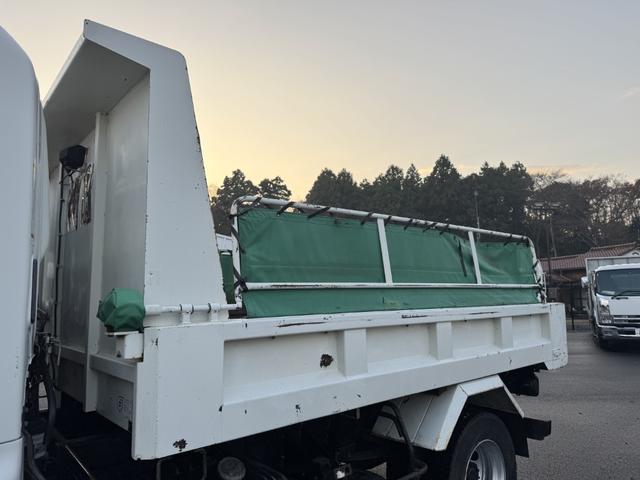 ヒノレンジャー Lゲートダンプ 極東開発 DD04-53A 電動コボレーン 走行45千km 積載3.5t F6 6速 マニュアル 4tダンプ 4トンダンプ 自動コボレーン(7枚目)