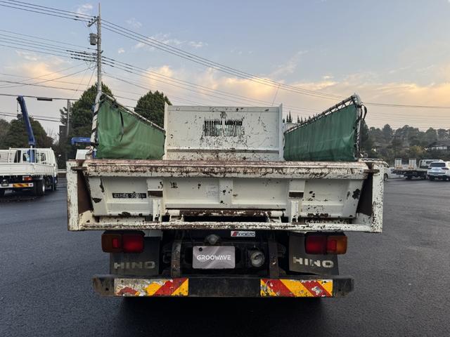 ヒノレンジャー Lゲートダンプ 極東開発 DD04-53A 電動コボレーン 走行45千km 積載3.5t F6 6速 マニュアル 4tダンプ 4トンダンプ 自動コボレーン(8枚目)