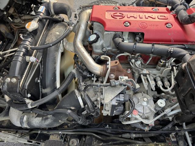 ヒノレンジャー Lゲートダンプ 極東開発 DD04-53A 電動コボレーン 走行45千km 積載3.5t F6 6速 マニュアル 4tダンプ 4トンダンプ 自動コボレーン(38枚目)