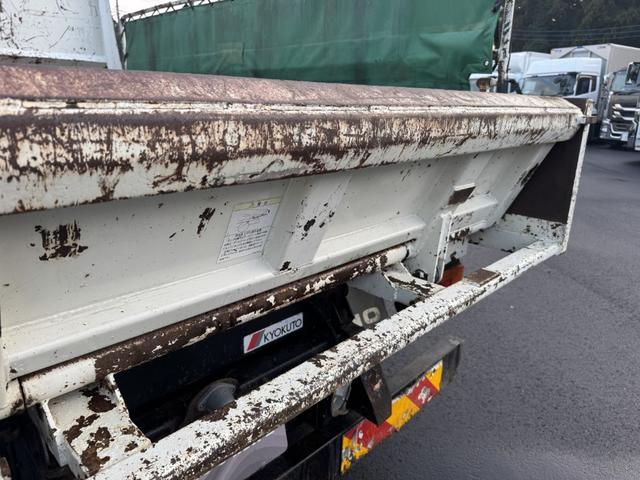 ヒノレンジャー Lゲートダンプ 極東開発 DD04-53A 電動コボレーン 走行45千km 積載3.5t F6 6速 マニュアル 4tダンプ 4トンダンプ 自動コボレーン(48枚目)