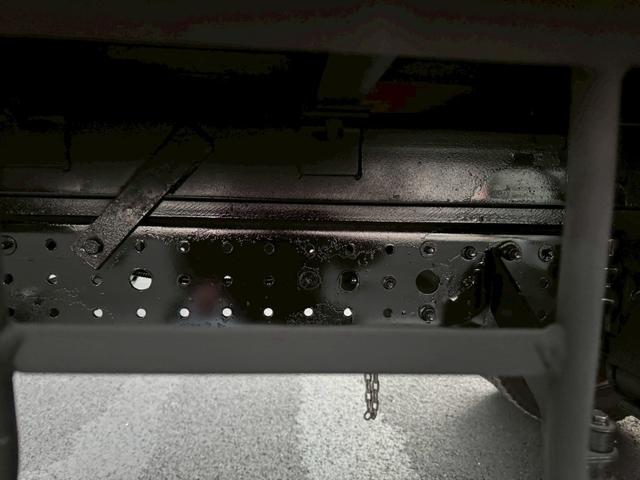 キャンター アルミブロック 標準ロング 新潟丸山車体 造りボデー 丸かんフック5対 4,350×1,800 走行45千km 積載3t シフト:デュオニック 2ペダル セミオートマ アルミアオリ 平ボディー アルミ平(21枚目)