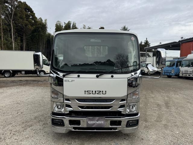 エルフトラック アルミブロック 標準ロング 4,360×1,800 ロープ穴5対 走行33千km フルメッキ 積載2t F5 5速 マニュアル アルミアオリ 平ボデー 平ボディー アルミ平 アルミB ETC1.0 アイドリングストップ(2枚目)