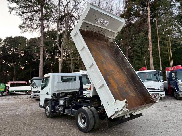 キャンター 強化ダンプ ワイド 新明和 DR4-0003SY 積載4t 車検付 シフト:デュオニック 2ペダル セミオートマ 小型ダンプ 新明和ダンプ セミロング ETC1.0(13枚目)