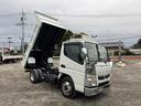 キャンター 強化ダンプ 全低床 3t4ナンバー 極東開発 DD02-31 3方開 車検付 メッキパーツ 積載3t I5 5速 マニュアル ETC1.0 ナビ ドラレコ 中古車画像_3