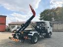 フックロール　極東開発　ＪＭ０４－５５－Ｄ　ツインホイスト　キャブバックステップ　ラジコン　走行３９０ｋｍ　車検付　積載３．４５ｔ　Ｆ６　６速　マニュアル　アームロール　バックカメラ　ＬＤＷＳ（10枚目）