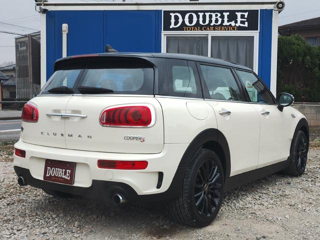 ＭＩＮＩ クーパーＳ　クラブマン　クラブマン　クーパーＳ　純正ナビ　バックカメラ　ＥＴＣ　ＬＥＤヘッド＆フォグライト　コンフォートアクセス　バックソナー　純正１７インチアルミ　ブラックルーフ　ＵＳＢ　Ｂｌｕｅｔｏｏｔｈ　半年保証付（5枚目）