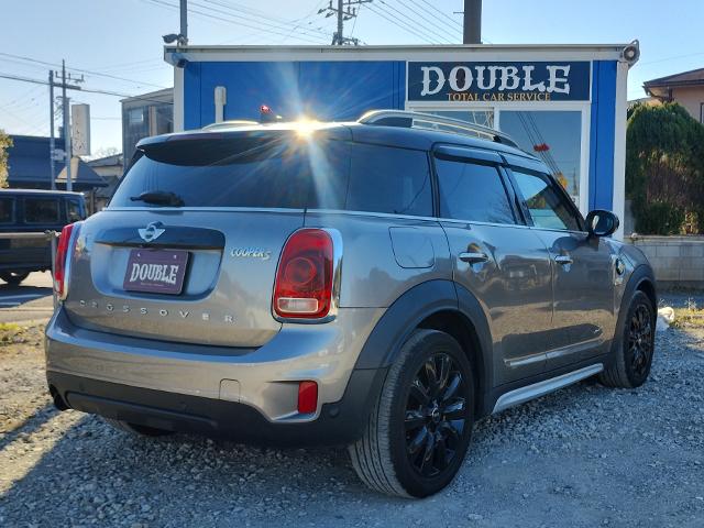 MINI クーパーS E クロスオーバー オール4 クーパーSE クロスオーバー オール4 純正ナビ バックカメラ ETC シートヒーター コンフォートアクセス バックソナー スモークフィルム ルーフレール 純正18インチアルミ 半年保証付(5枚目)