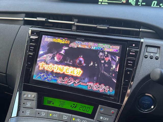プリウス Ｓツーリングセレクション　１年保証付／アルパイン９インチナビ／フルセグテレビ／バックモニター／Ｂｌｕｅｔｏｏｔｈオーディオ／ＬＥＤヘッドライト／ビルトインＥＴＣ／スマートキー／盗難防止システム／衝突安全ボディ（40枚目）