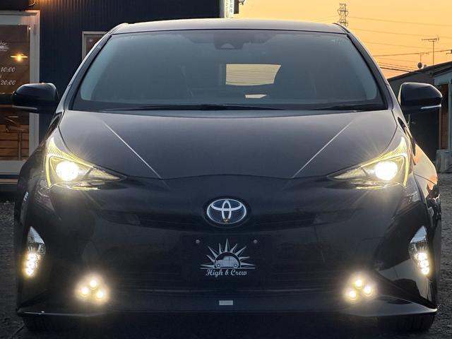 プリウス Aツーリングセレクション 1年保証付き/TRDエアロ/黒革/純正9型ナビ/BSM/セーフティセンス/クルコン/シートヒーター/HUD/ドラレコ/バックカメラ/フルセグTV/BT再生/LEDヘッドライト/オートライト/電格ミラー(7枚目)