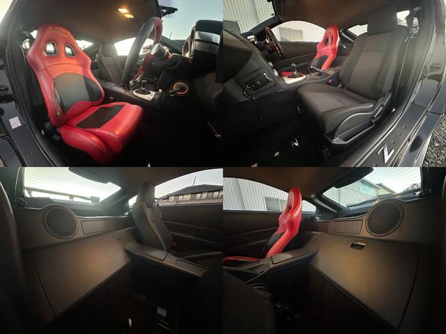 フェアレディZ バージョンS 6MT/R35ルックウェーバースポーツエアロ/GTウイング/エンケイRP03/ローダウン/セミバケ/MOMOステ/LEDテール/アルパインオーディオ/社外マフラー/ブレンボキャリパー/ETC(4枚目)