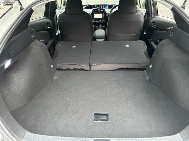 プリウス Ｓセーフティプラス　１年保証付き／モデリスタエアロ／禁煙車／レーダークルーズ／クリアランスソナー／純正ナビ／フルセグＴＶ／Ｂｌｕｅｔｏｏｔｈ再生／バックカメラ／ＥＴＣ／フォグランプ／革巻きステアリング（44枚目）