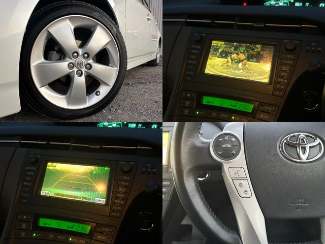 プリウス Ｓツーリングセレクション　１年保証付き／禁煙車／純正ナビ／ＬＥＤヘッドライト／フォグランプ／ＥＴＣ／Ｂカメラ／ＢＴ再生／ＴＶ視聴／ＣＤ・ＤＶＤ再生／ステアリングスイッチ／スマートキー／オートライト／パワーウィンドウ／電格ミラー（3枚目）