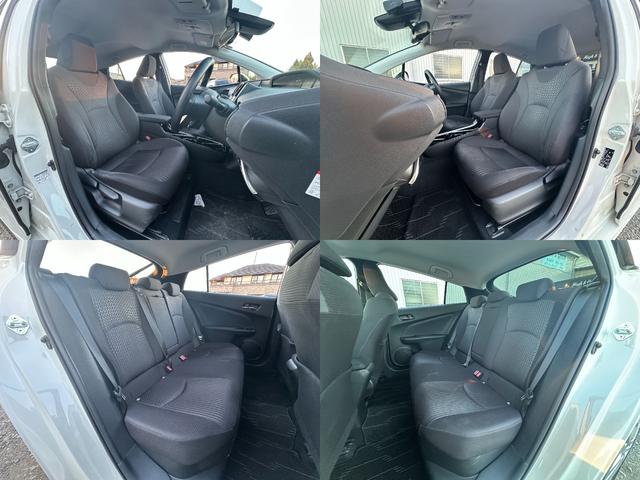 プリウス Ｓセーフティプラス　１年保証付き／禁煙車／トヨタセーフティセンス／クリアランスソナー／ドラレコ／ＬＥＤヘッド／フォグ／ＥＴＣ／Ｂカメラ／フルセグＴＶ／ＢＴ再生／クルコン／ＣＤ・ＤＶＤ再生／オートライト／電動格納ミラー／（5枚目）